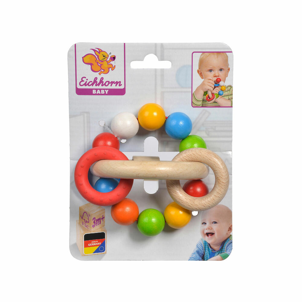 Eichhorn Baby 3D grasping toy, grasping toy, baby toy, baby toy, wood, 100017040