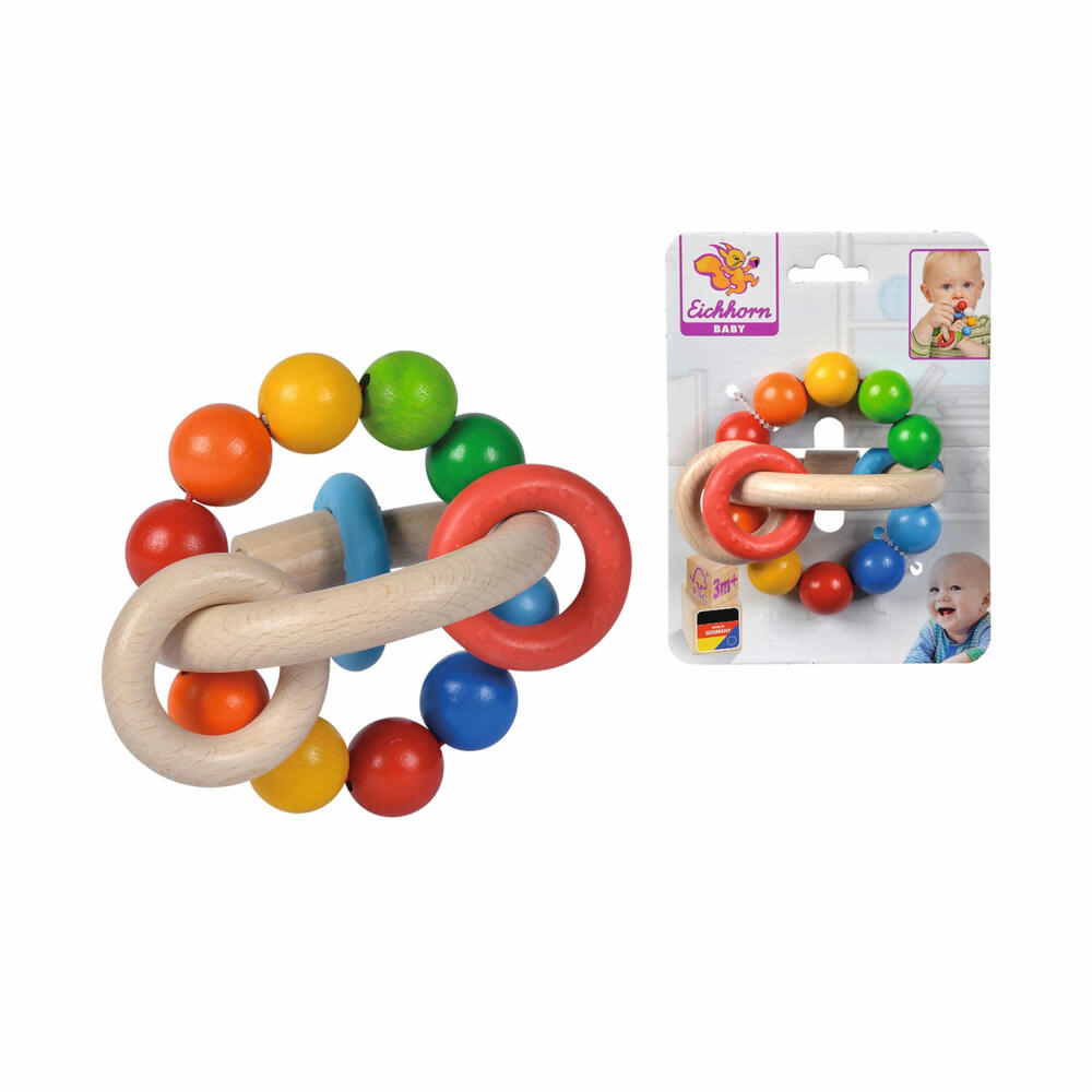 Eichhorn Baby 3D grasping toy, grasping toy, baby toy, baby toy, wood, 100017040