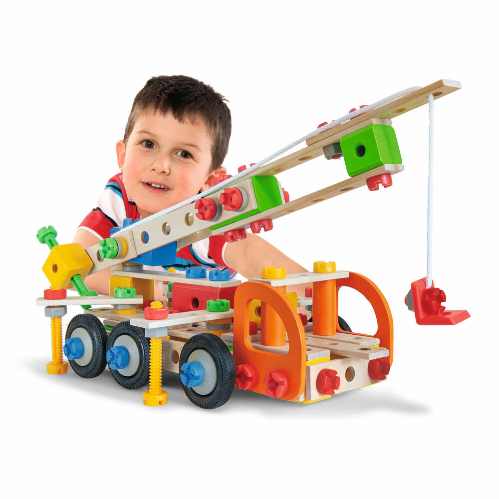 Eichhorn Constructor crane truck, construction kit, construction set, construction toy, truck, building, toy, 100039094