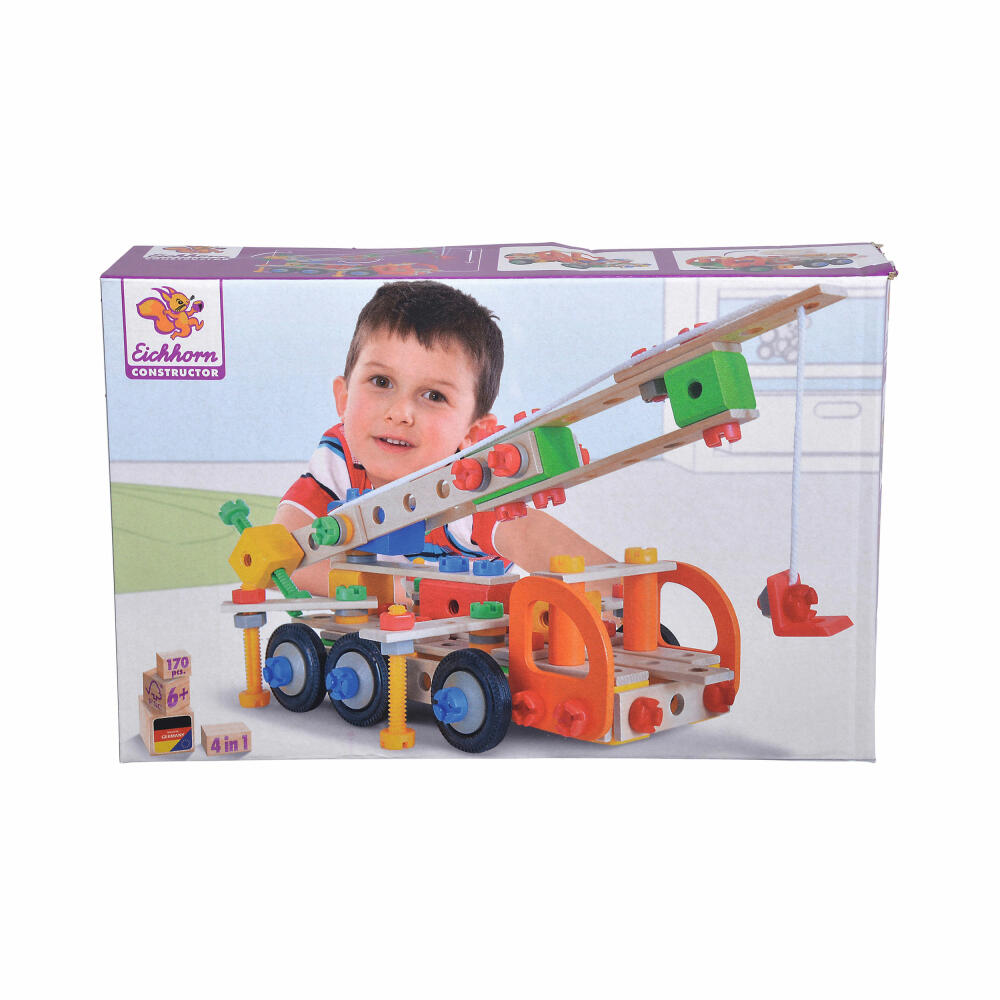 Eichhorn Constructor crane truck, construction kit, construction set, construction toy, truck, building, toy, 100039094