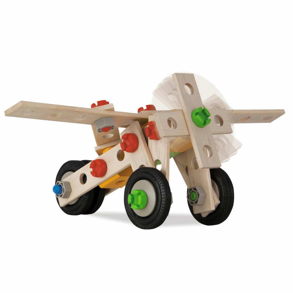 Eichhorn Constructor Crane Set, 170 pcs., Construction Kit, Building Set, Construction Kit, Airplane, Children's Toy, Wood, 100039097
