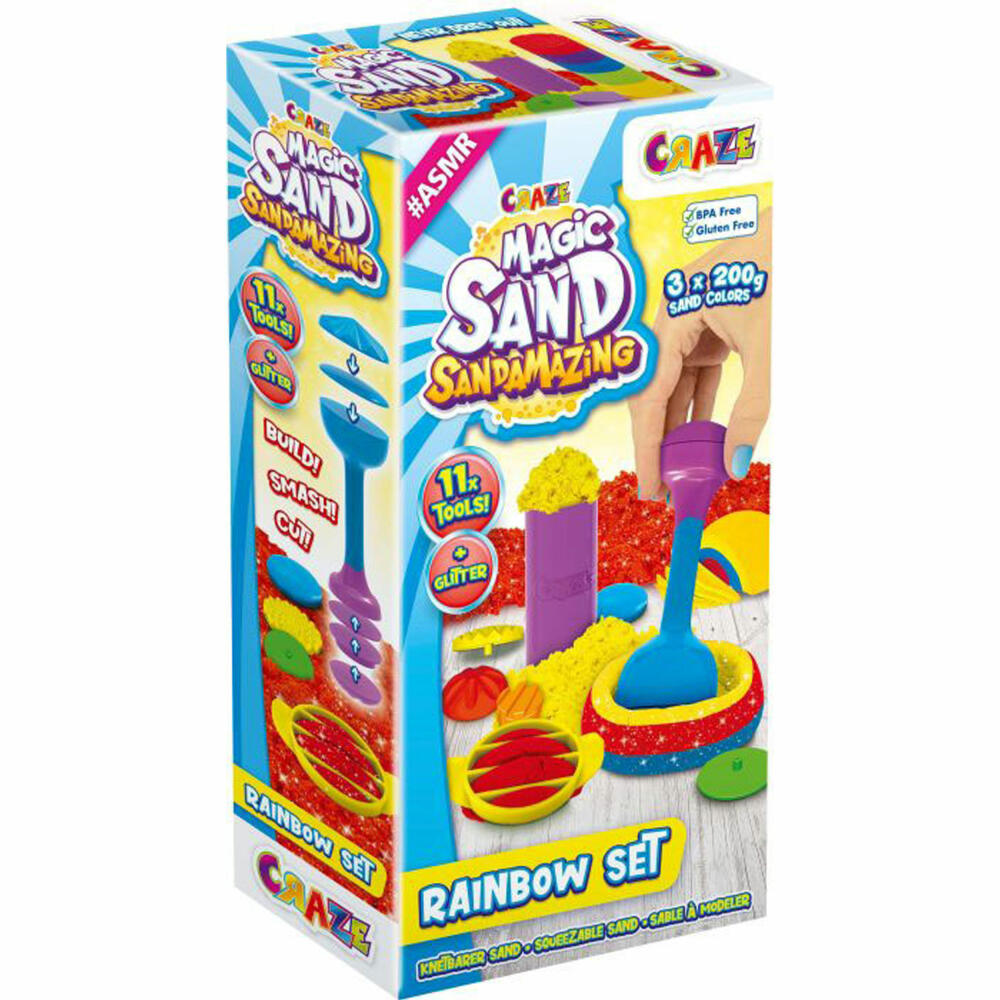 Craze MAGIC SAND - Sandamazing - Rainbow Set