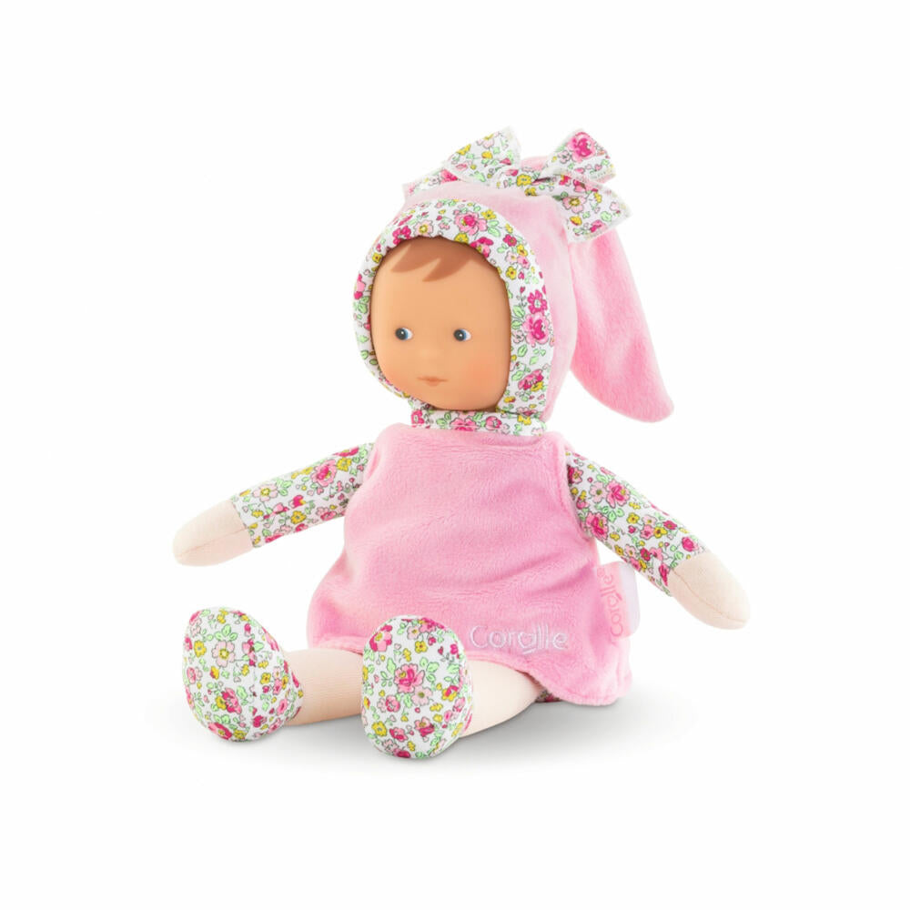 Corolle MDC Miss Pink Blumengarten, Weichkörperpuppe, Spielpuppe, Puppe, 9000010110
