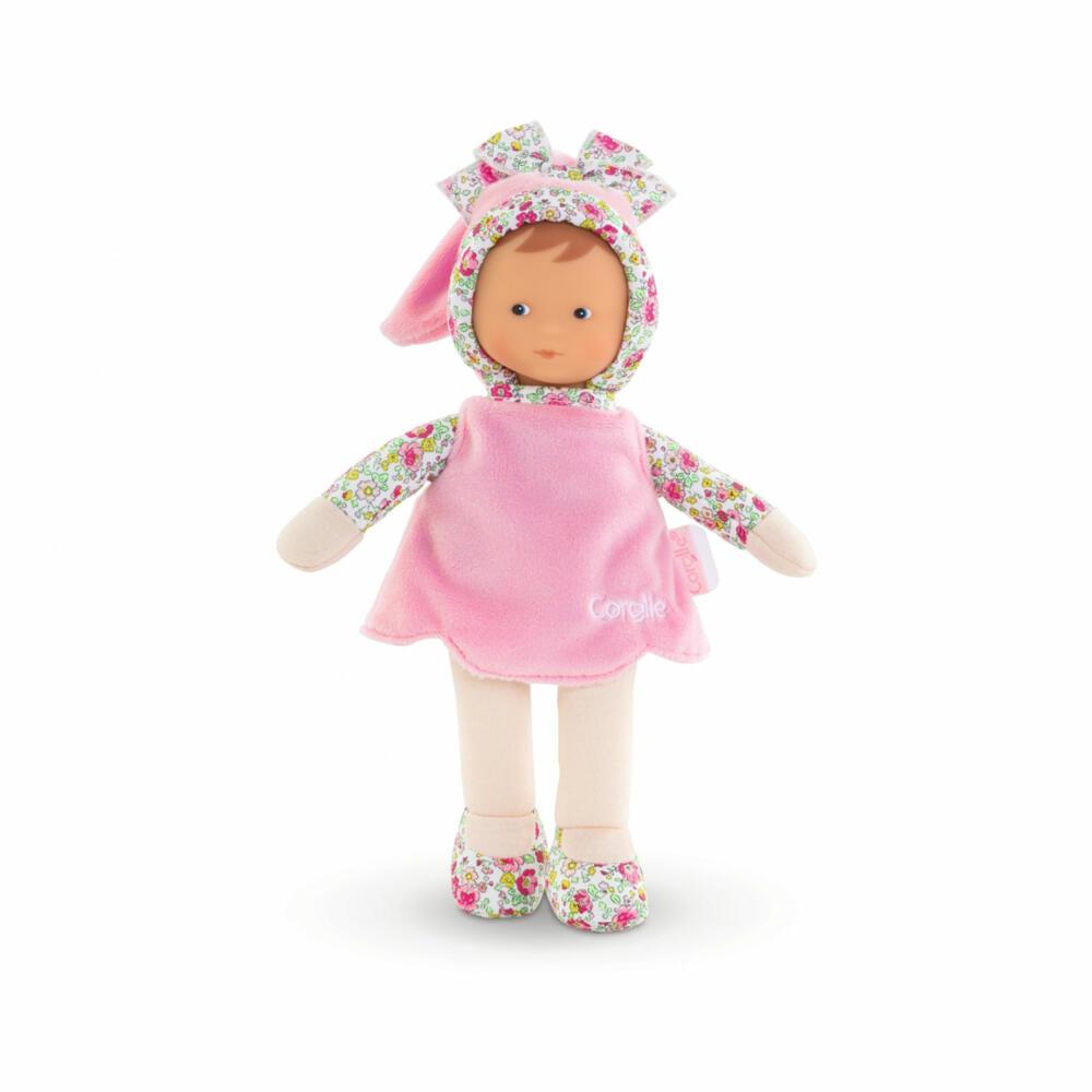 Corolle MDC Miss Pink Blumengarten, Weichkörperpuppe, Spielpuppe, Puppe, 9000010110