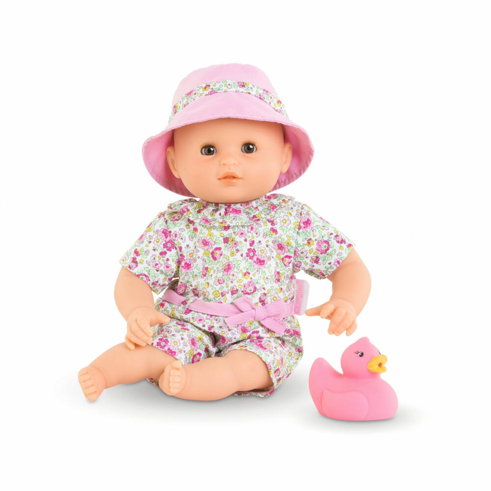 Corolle MPP Badebaby Coralie, Weichkörperpuppe, Badepuppe, Spielpuppe, Puppe, 9000100600