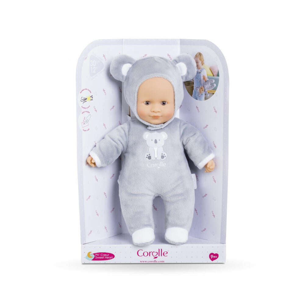 Corolle MDC Sweetheart Koala, Weichkörperpuppe, Spielpuppe, Babypuppe, Puppe, 30 cm, 9000100610