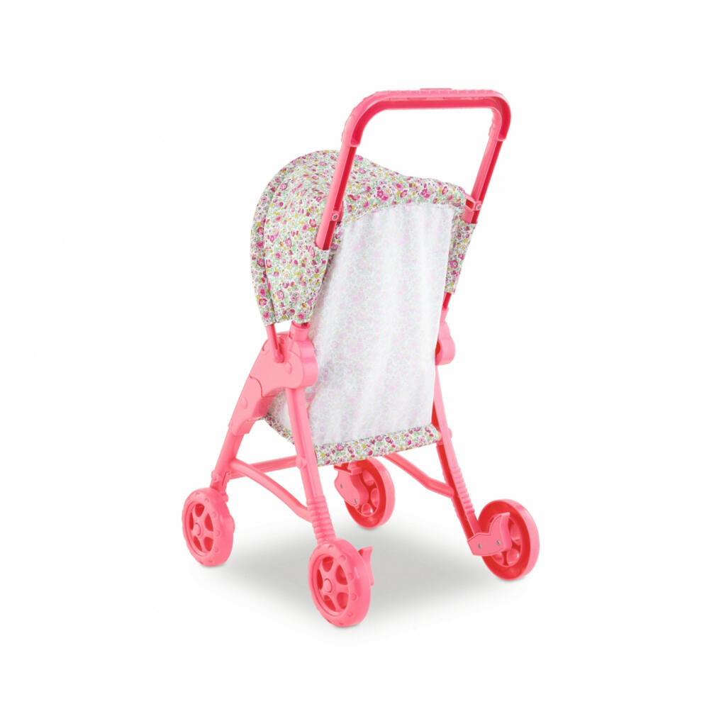 Corolle MPP 30cm Puppenbuggy Floral, Puppenwagen, Puppen Buggy, Puppe, Spielzeug, 9000110810