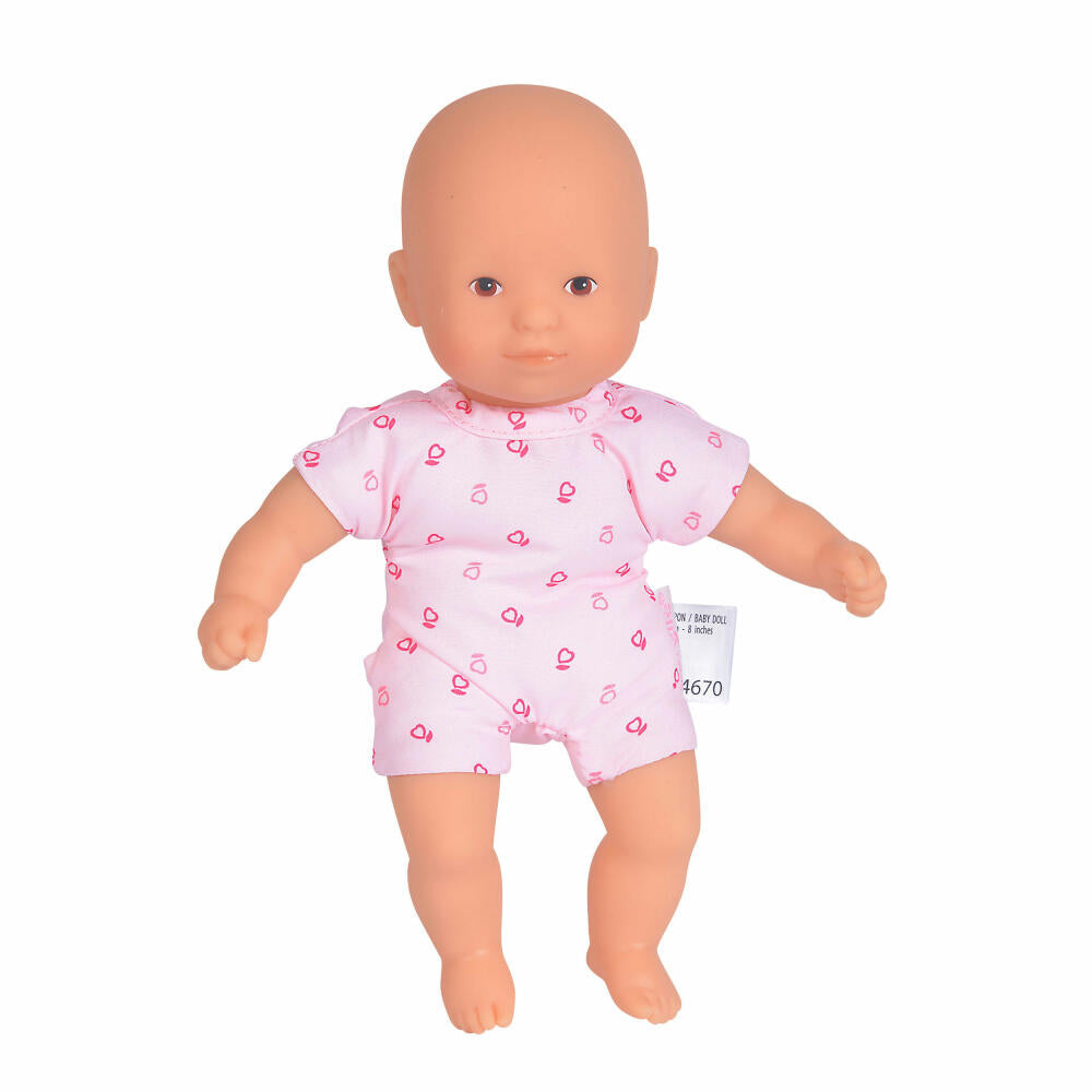 Corolle MPP Mini Calin Pink, soft body doll, baby doll, doll, toy, vanilla scent, 20 cm, 9000120130
