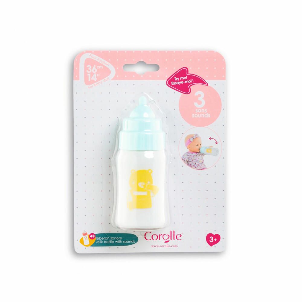 Corolle Milk Bottle with Sound, Milk Bottle, Doll, Doll Accessories, Accessories, 9000141030