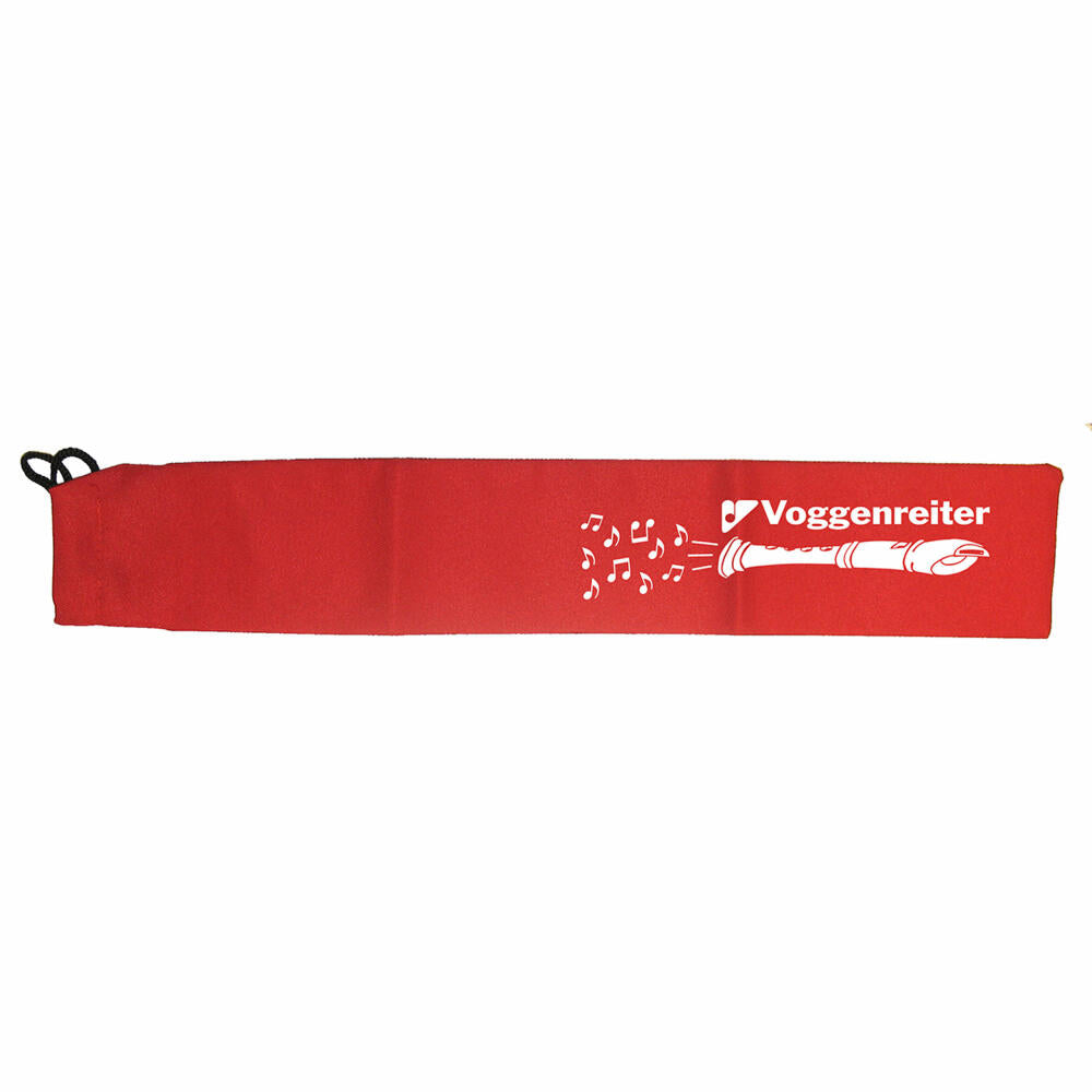 Voggenreiter Voggys Kunststoff-Blockflöte, Deutsche Griffweise, Block Flöte, Rot, 1021