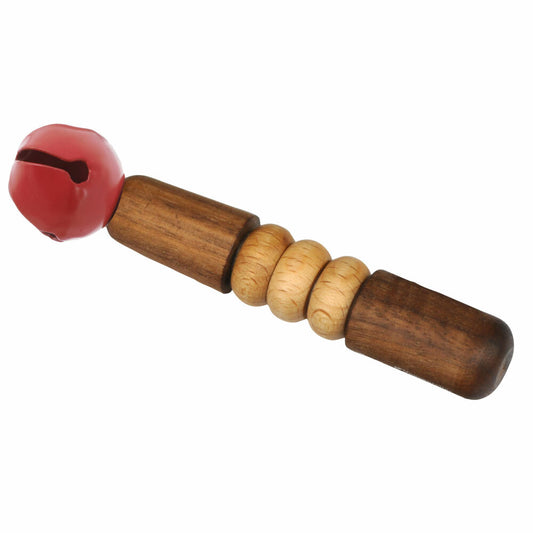 Voggenreiter Music For Kids Premium Glöckchen-Stab Sticki Night, Rassel, Klangspielzeug, Holzklangspielzeug, 1042