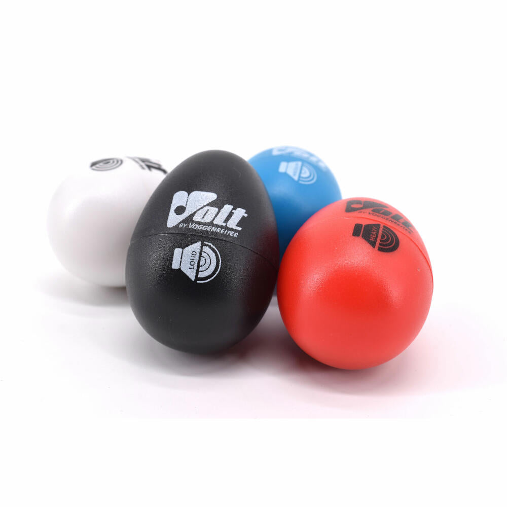 Voggenreiter VOLT Egg Shaker Set, 4-tlg., Percussion, Rassel, Rasselei, Instrument, 1086