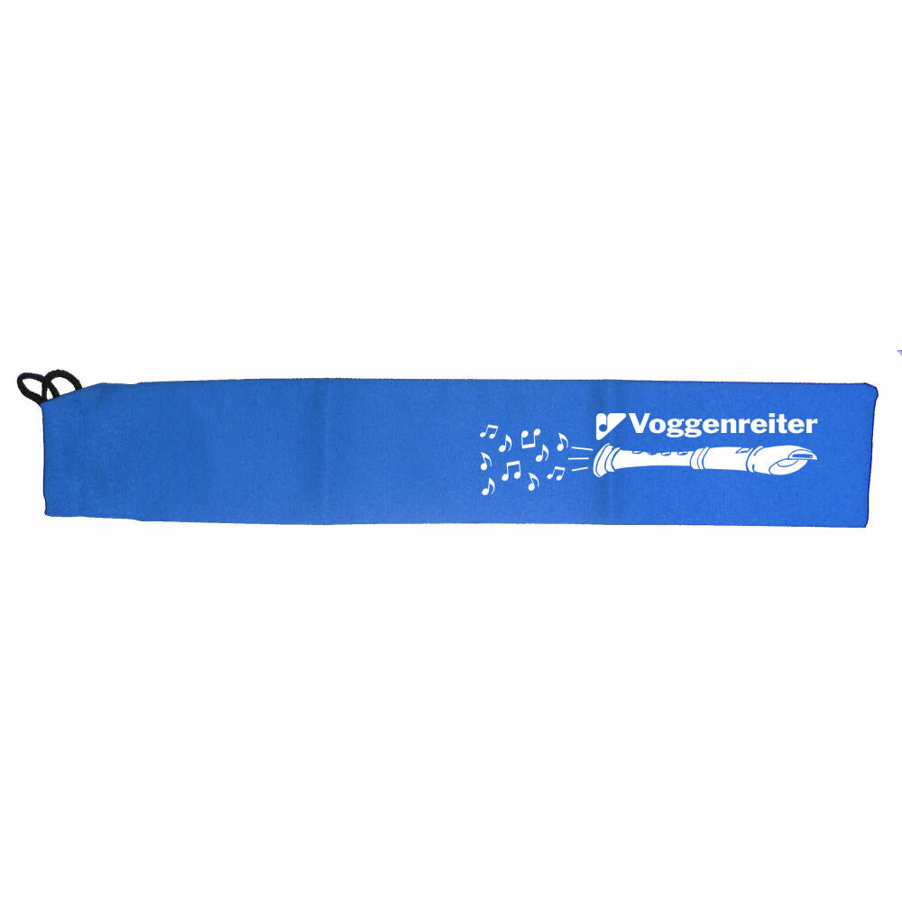 Voggenreiter Voggys plastic recorder, German fingering, block flute, blue, 1091