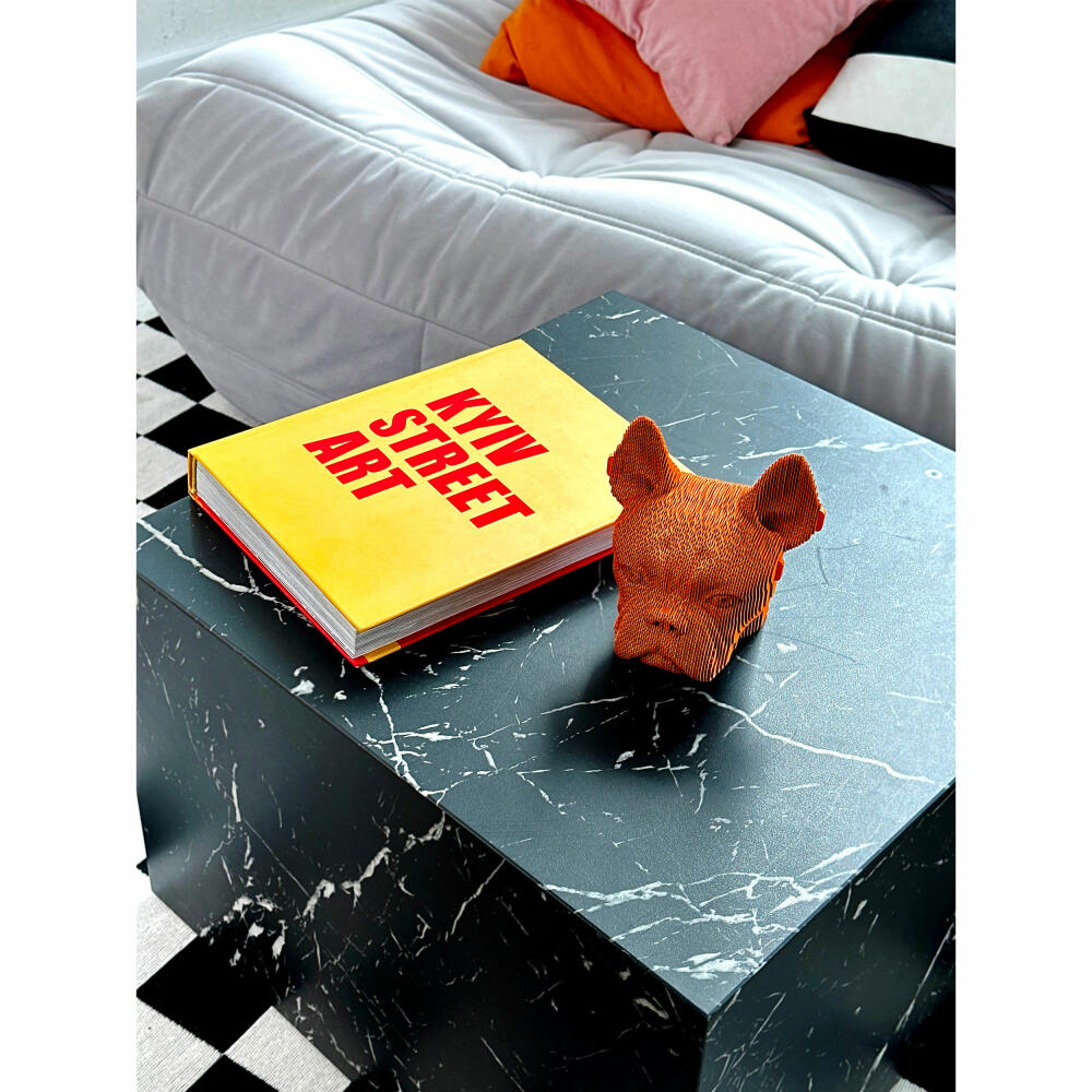 Cartonic 3D-Puzzle Bulldog, Hund, Papp-3D-Bausatz, Pappe, 131 Teile, CARTMBDG