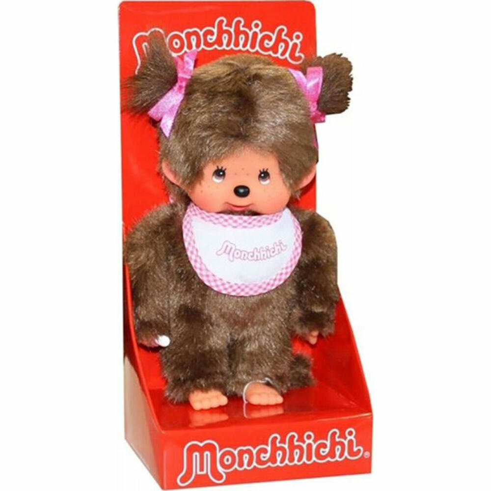 Monchhichi Classic Girl pink, approx. 20 cm