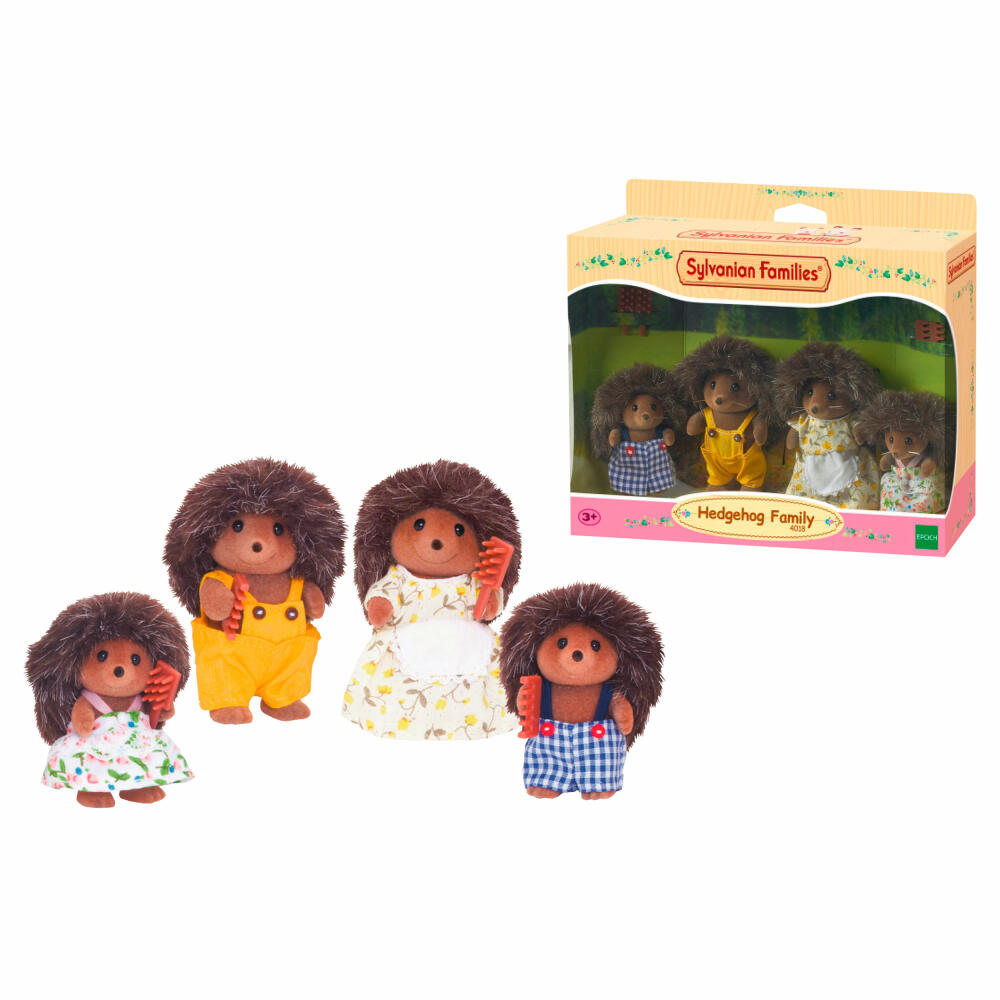 Sylvanian Families Igel Familie, Spielfiguren, Figuren, Spielzeug, Kinder, 4018