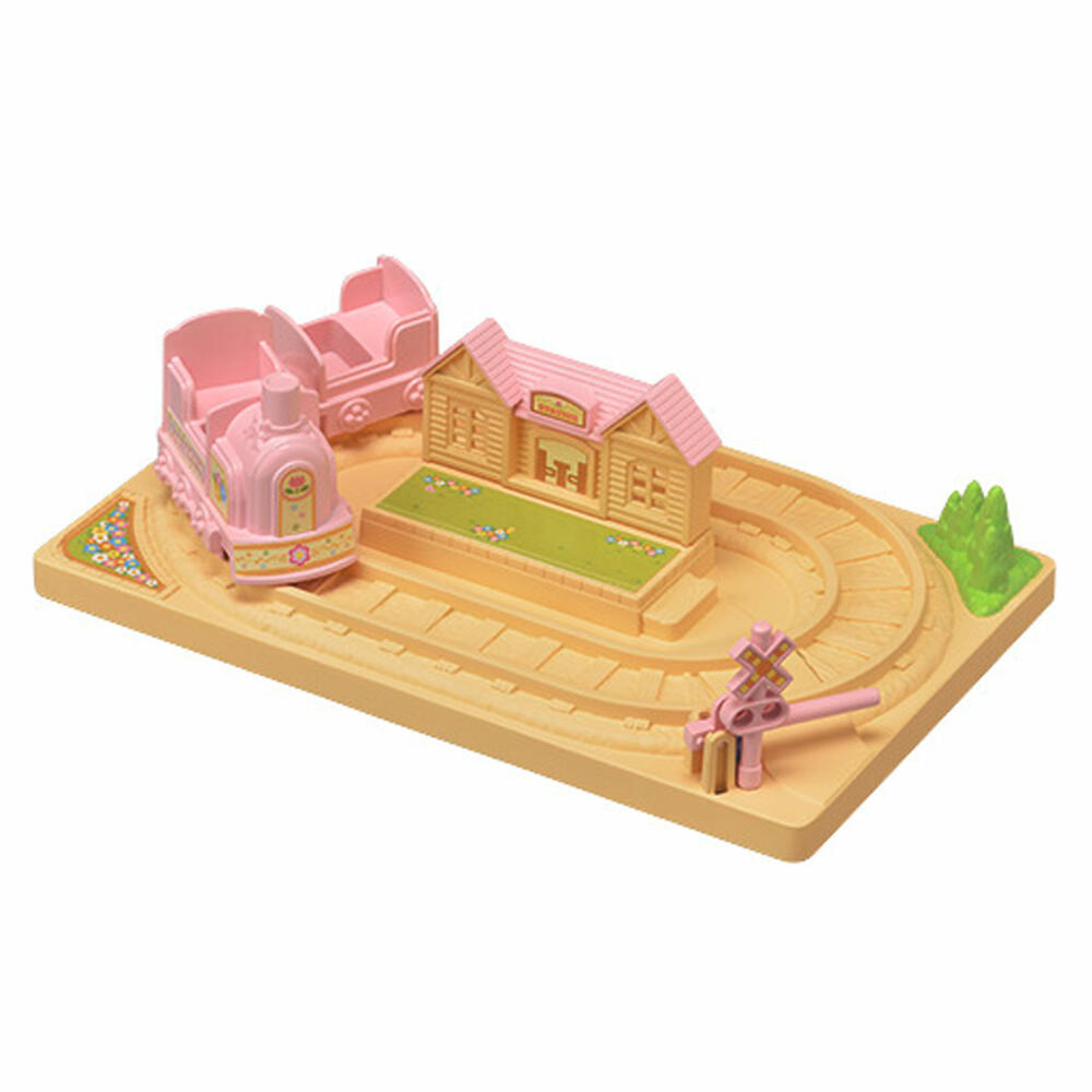 Sylvanian Families Baby Abenteuer Zug, Spielset, Figur, Spielzeug, Kinder, 5320