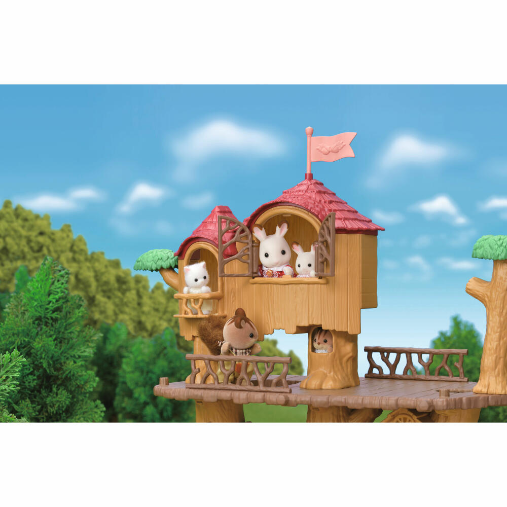Sylvanian Families Erlebnis Baumhaus, Haus, Spielset, Spielzeug, Kinder, 5450