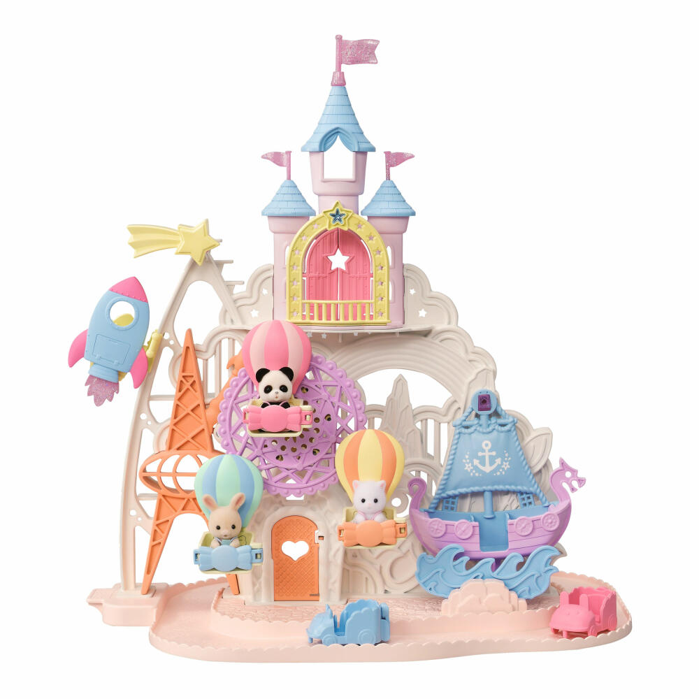 Sylvanian Families Baby Freizeitpark, Spielset, Figur, Spielzeug, Kinder, 5537