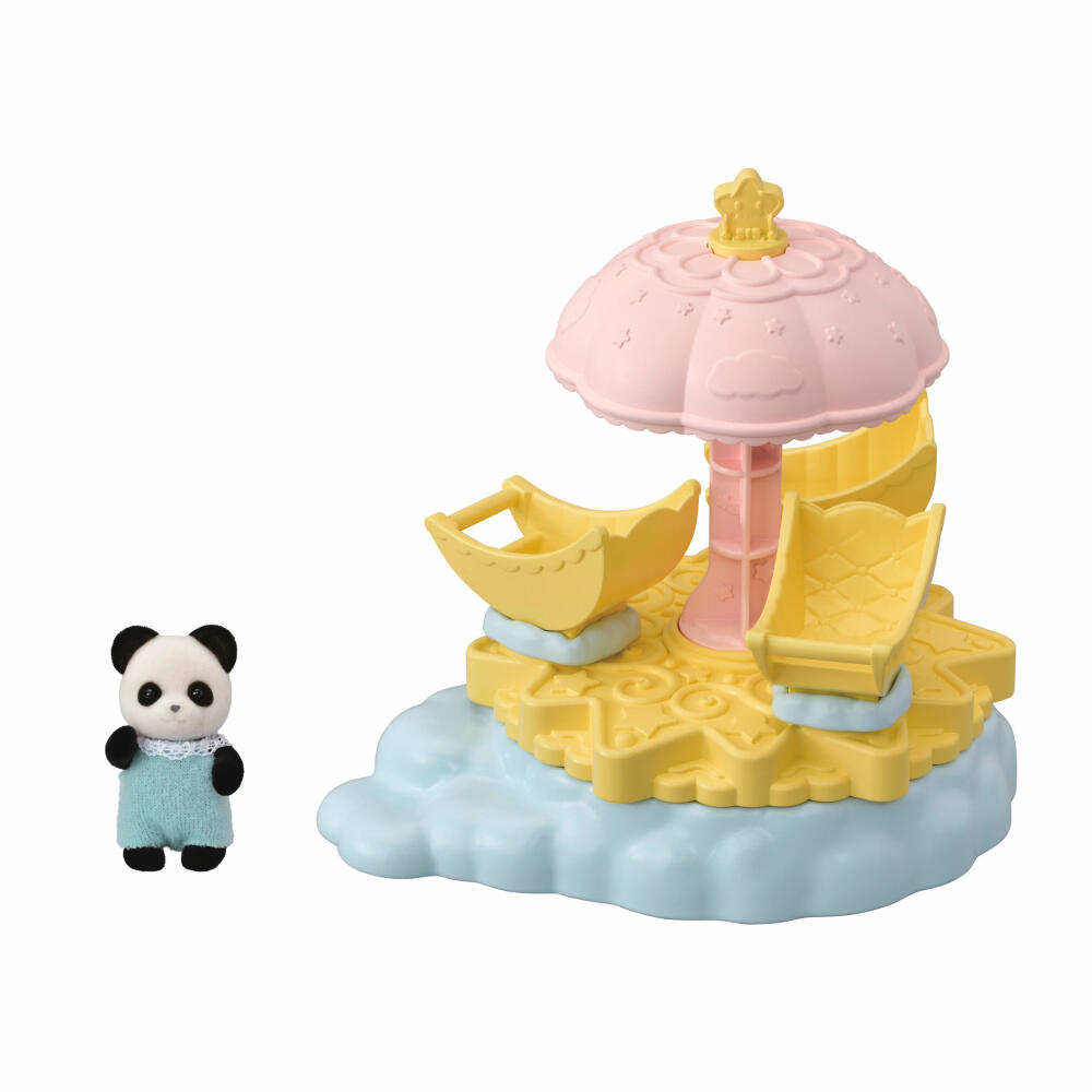 Sylvanian Families Baby Sternenkarussell, Spielset, Figur, Spielzeug, Kinder, 5539
