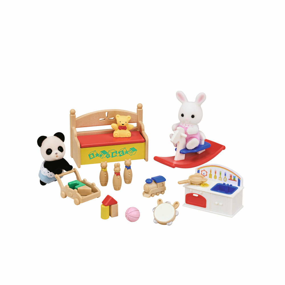 Sylvanian Families Baby Kindergarten Spielzeug mit Figuren, Spielfiguren, Figur, Spielzeug, Kinder, 5709