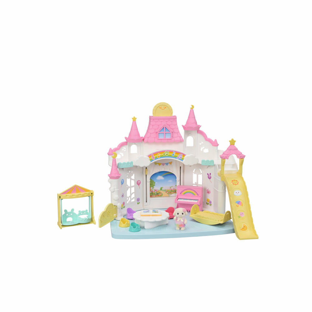 Sylvanian Families Erlebniskindergarten Sonnenschloss, Spielset, Kindergarten, Spielzeug, Kinder, 5743