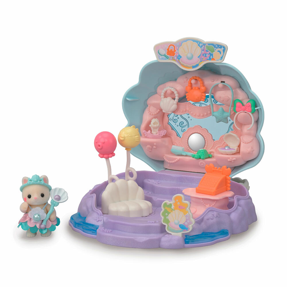 Sylvanian Families Baby Meerjungfrauen Boutique, Spielset, Figur, Spielzeug, Kinder, 5760