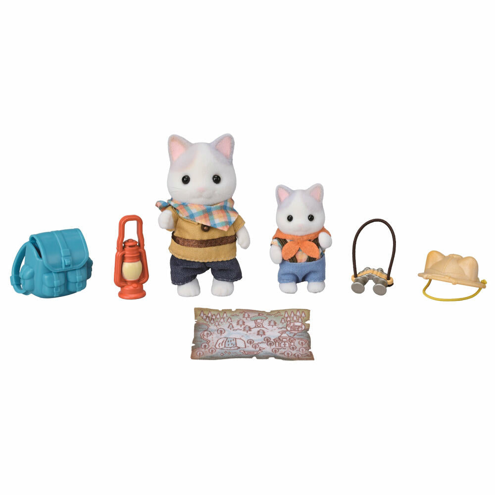 Sylvanian Families Abenteuer Entdecker Set mit zwei Figuren, Spielset, Spielzeug, Kinder, 5763