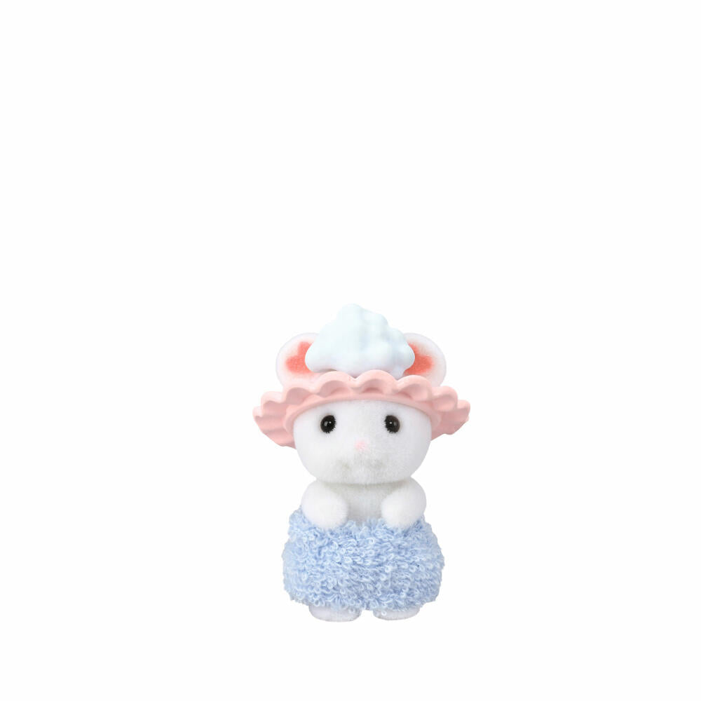 Sylvanian Families Marshmallow Mäuse Badespaß Spielset, Spielfiguren, Figur, Spielzeug, Kinder, 5805