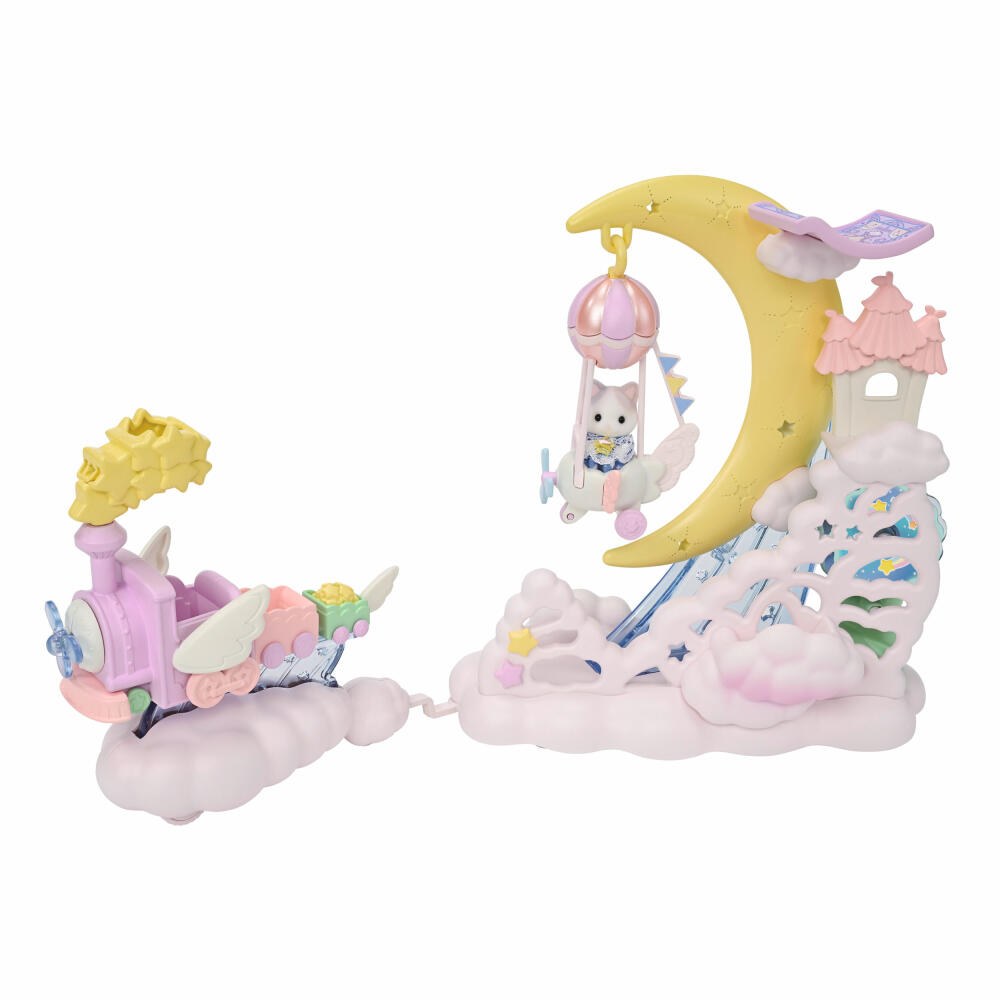 Sylvanian Families Magisches Luftschiff mit Figur, Spielfigur, Spielzeug, Kinder, 5816