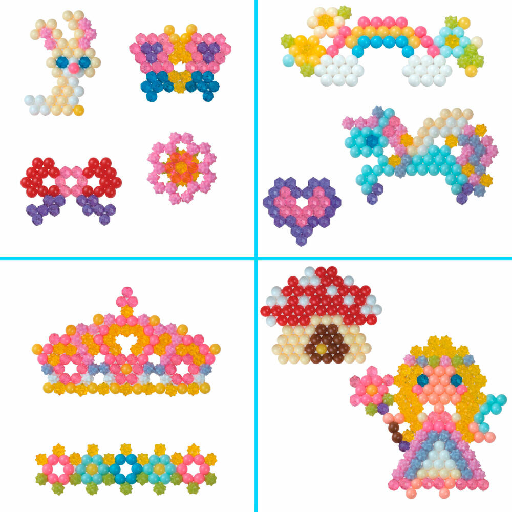Aquabeads Märchenwelt, Bastelperlen, Schmuck, Schlüsselanhänger, Bastelset, Basteln, Perlen, Kinder, 31766