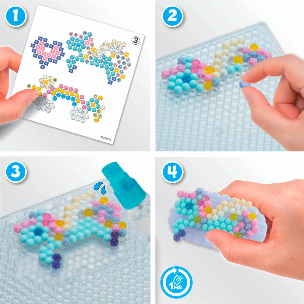 Aquabeads Märchenwelt, Bastelperlen, Schmuck, Schlüsselanhänger, Bastelset, Basteln, Perlen, Kinder, 31766