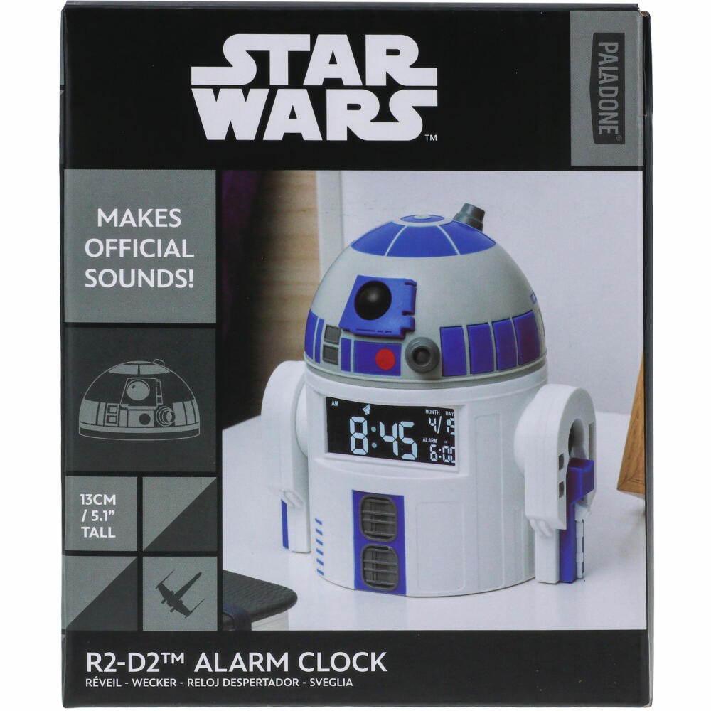 Paladone R2D2 Alarm Clock, PP11315SW