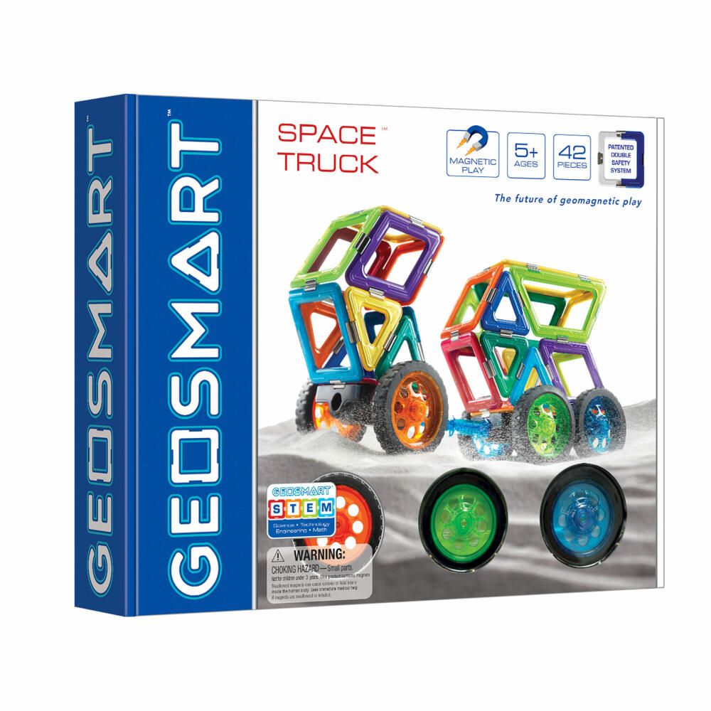 Smart Games Geosmart Space Truck, Construction, Building Blocks, Children's Toy, from 3 years, GEO 301