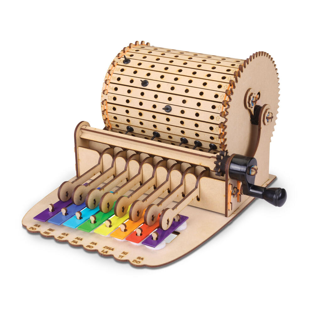 Smartivity Music Machine Kit, Children's Game, Musical Toy, Music Box, Ages 8 and Up, Wood, STY 301