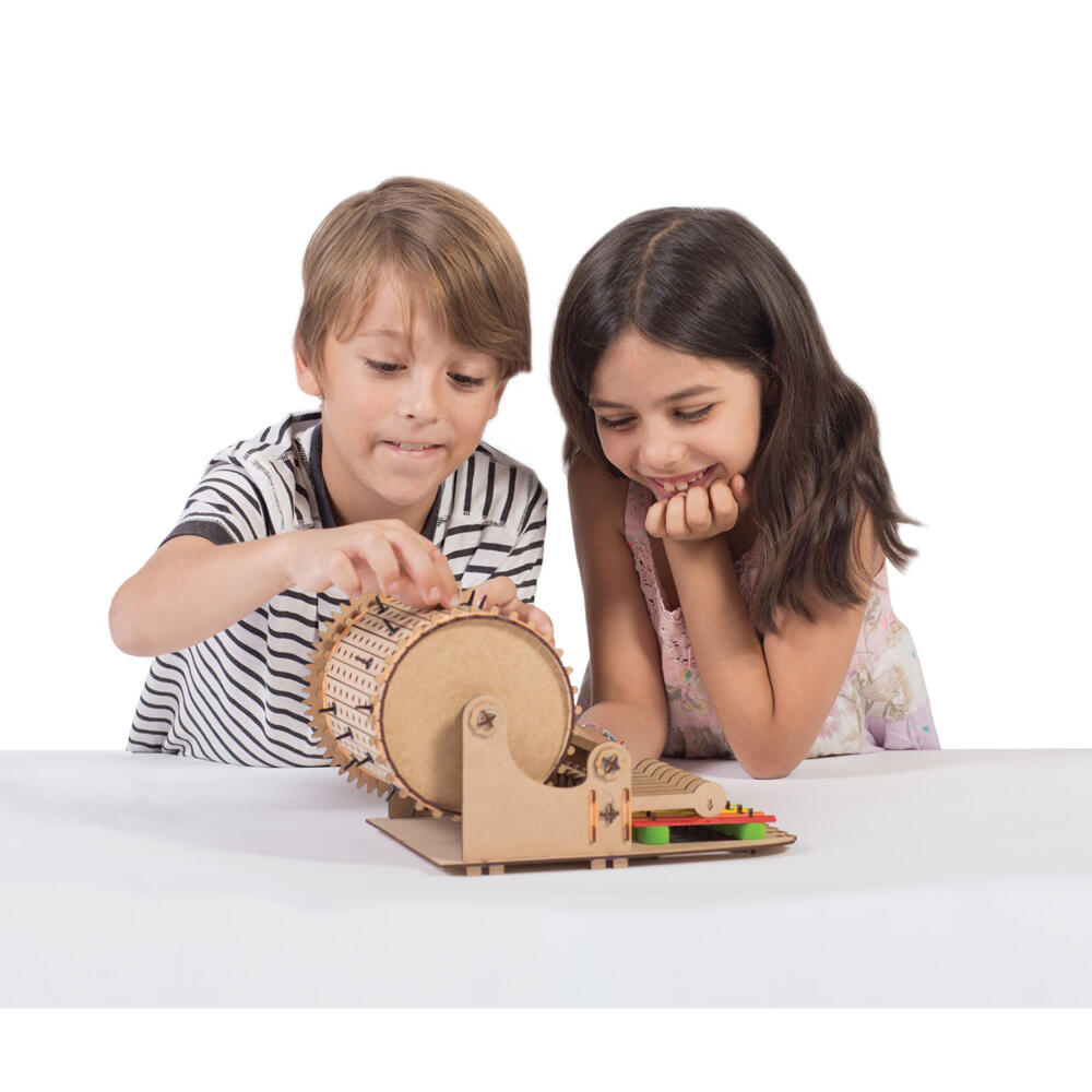 Smartivity Music Machine Kit, Children's Game, Musical Toy, Music Box, Ages 8 and Up, Wood, STY 301