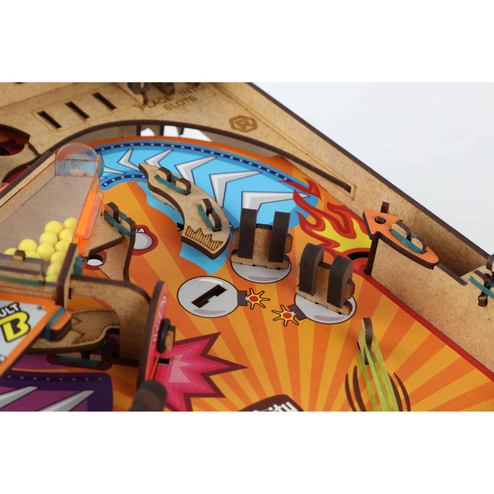 Smartivity Bausatz Pinball Machine, Kinderspiel, Logikspiel, Lernspielzeug, ab 8 Jahren, Holz, STY 303