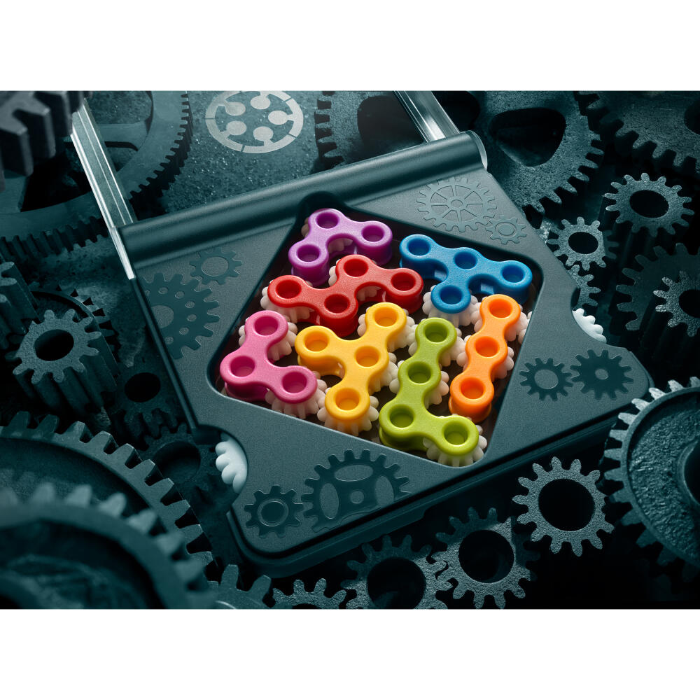 Smart Games IQ Gears, Logikspiel, Knobelspiel, Denkspiel, ab 7 Jahren, SG 307
