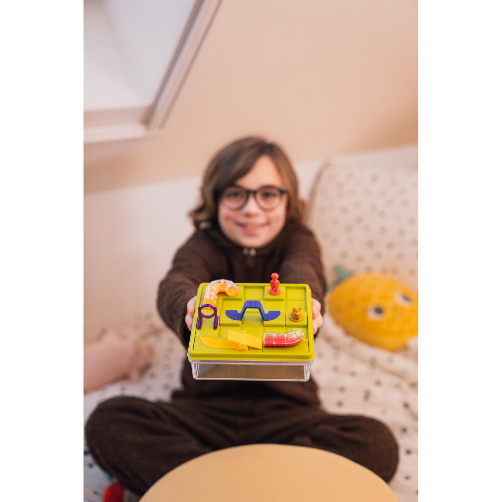Smart Games Pfotenparcours, Kinderspiel, Logikspiel, Lernspielzeug, ab 7 Jahren, SG 451 DE