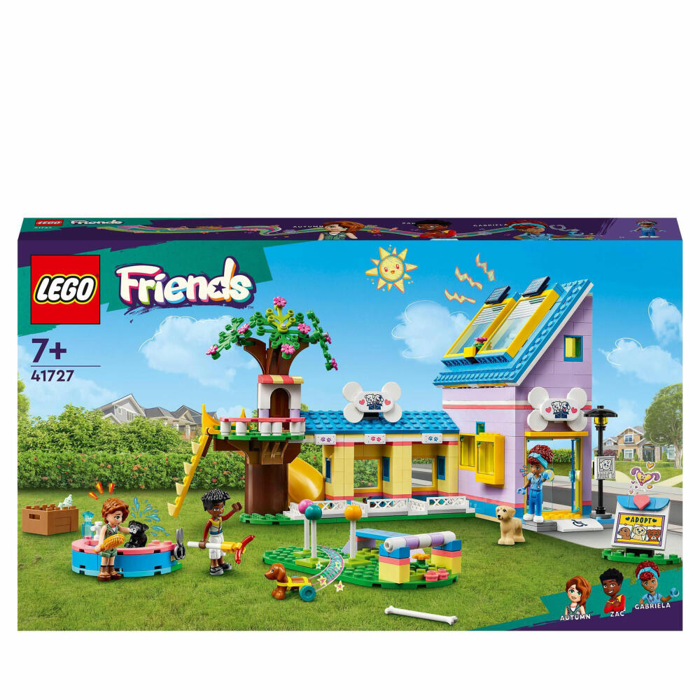 LEGO Friends Hunderettungszentrum, 617-tlg., Bauset, Konstruktionsset, Bausteine, Spielzeug, ab 7 Jahre, 41727