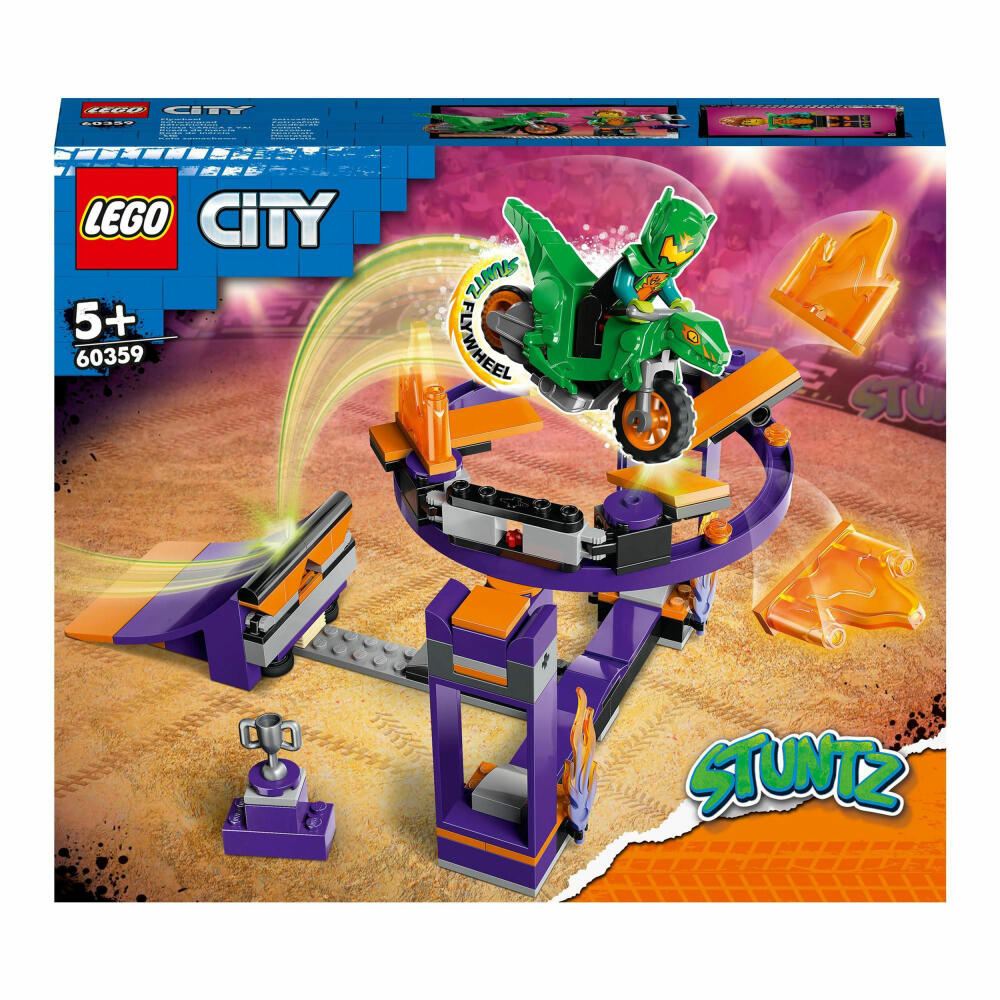 LEGO City Stuntz Nose Challenge, 144 pcs, building set, construction set, building blocks, toy, ages 5 and up, 60359