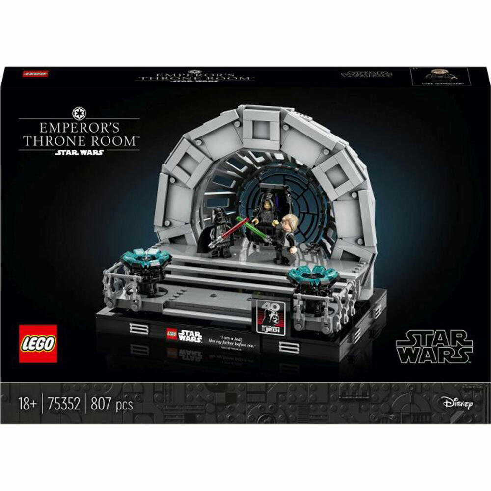 LEGO Star Wars 75352 Thronsaal des Imperators - Diorama