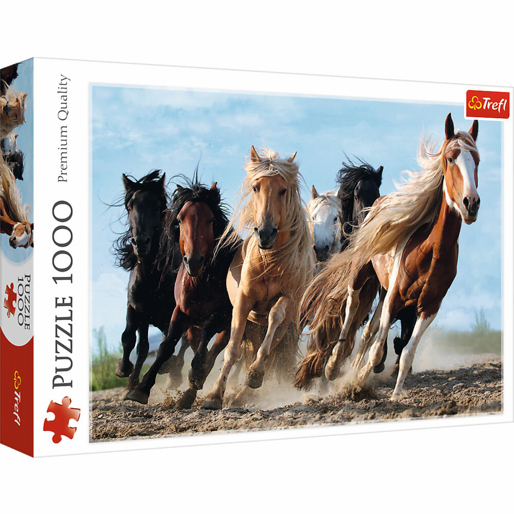 Trefl Puzzle Galloping Horses, 1000 pieces, 68.3 x 48 cm, 10446