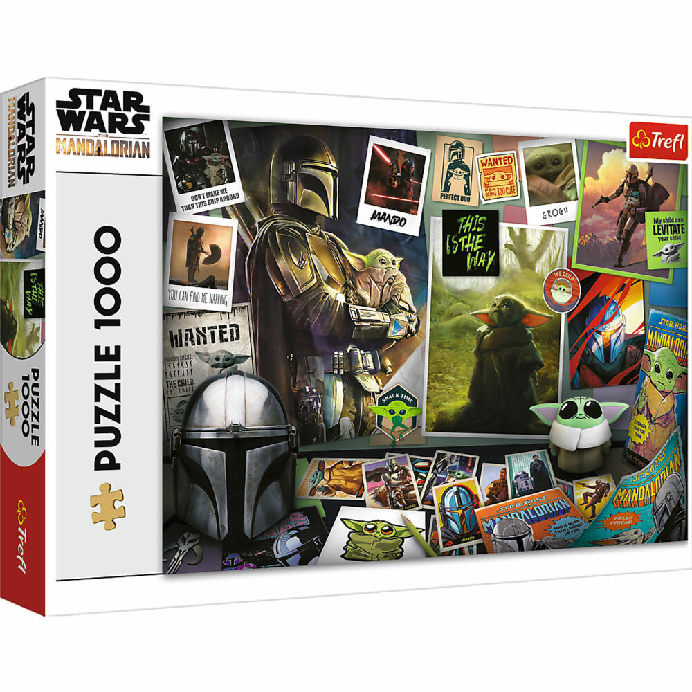 Trefl Puzzle Star Wars, 1000 Teile, 68.3 x 48 cm, 10718