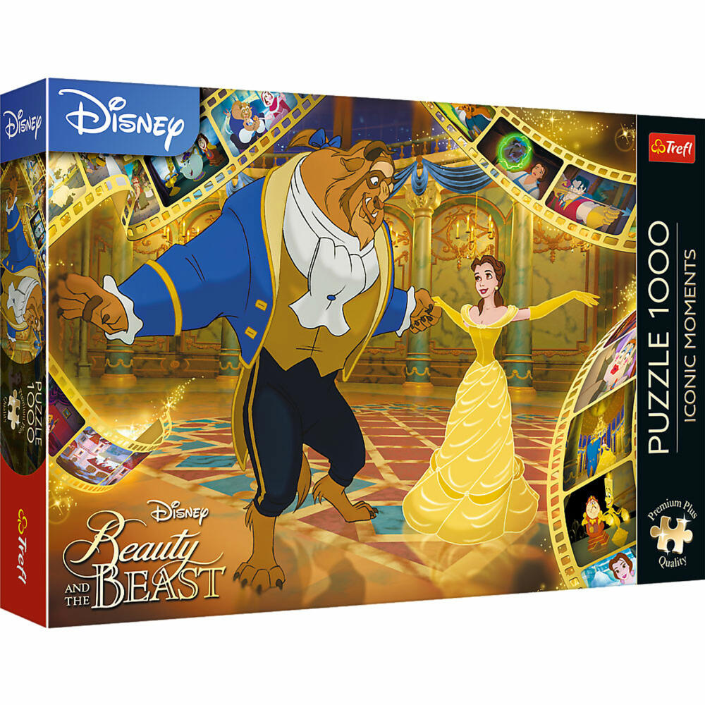 Trefl Puzzle Disney Die Schöne und das Biest, 1000 Teile, 68 x 48 cm, 10832