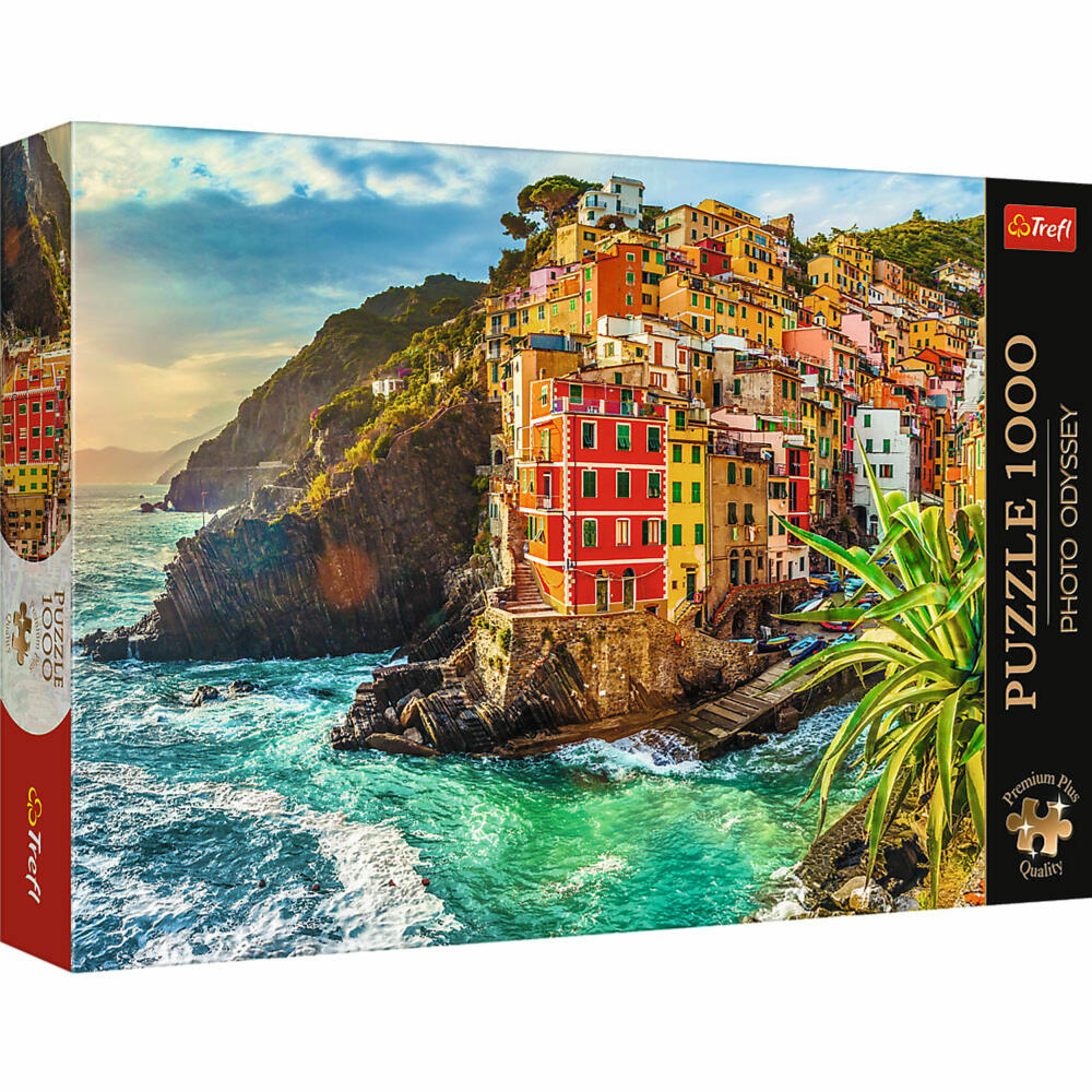 Trefl Puzzle Photo Odyssey Riomaggiore, Italien , 1000 Teile, 68 x 48 cm, 10855