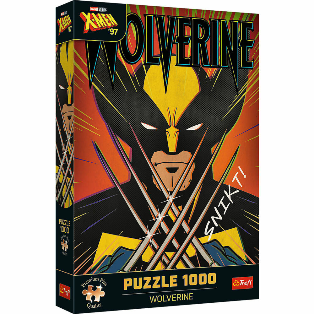 Trefl Puzzle Marvel Wolverine, 1000 Teile, 68 x 48 cm, 10863
