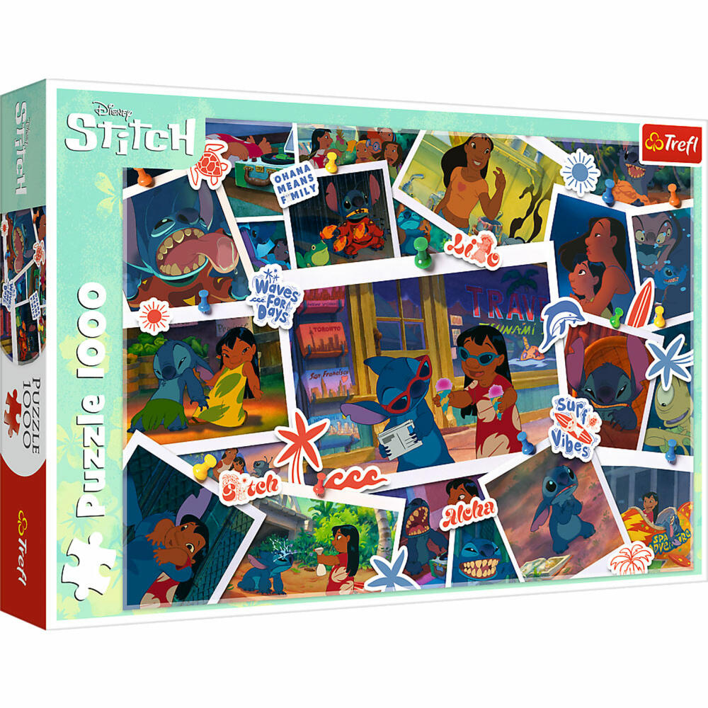 Trefl Puzzle Lilo & Stitch, 1000 Teile, 68 x 48 cm, 10882