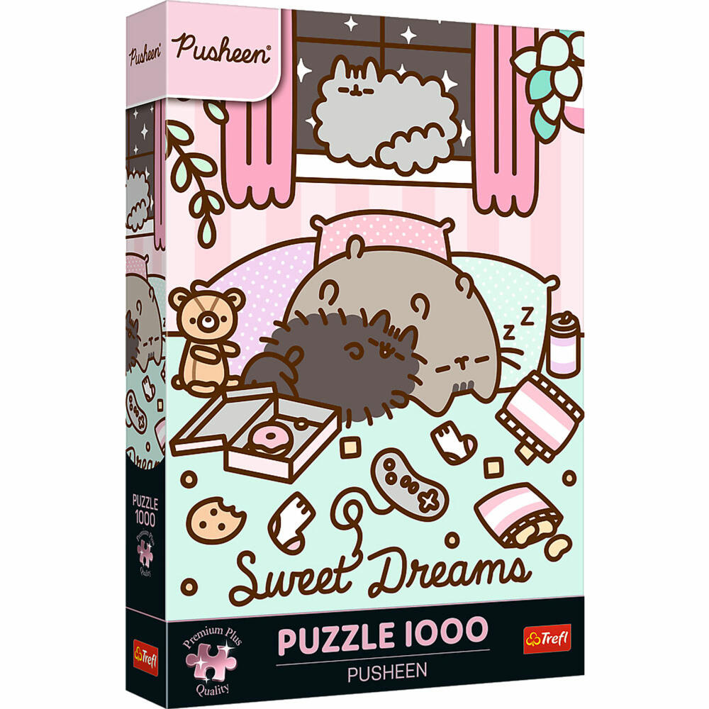 Trefl Puzzle Pusheen, 1000 Teile, 68 x 48 cm, 12080