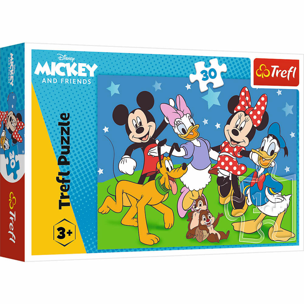 Trefl Puzzle Micky Maus, Kinderpuzzle, Kinder, 30 Teile, 27 x 20 cm, 18309